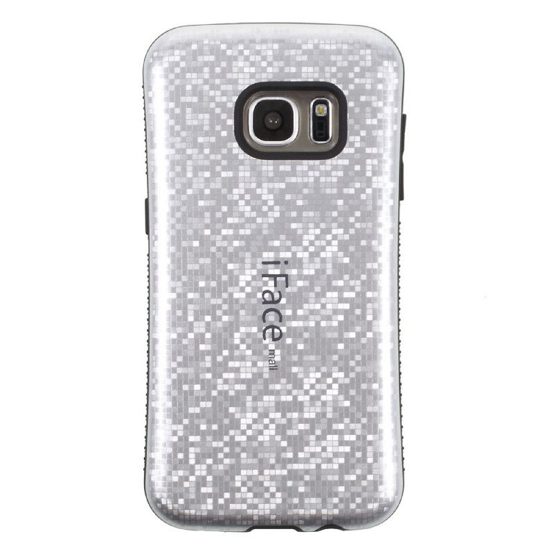 Hülle Samsung Galaxy S7 Silber Iface Mall Mosaik