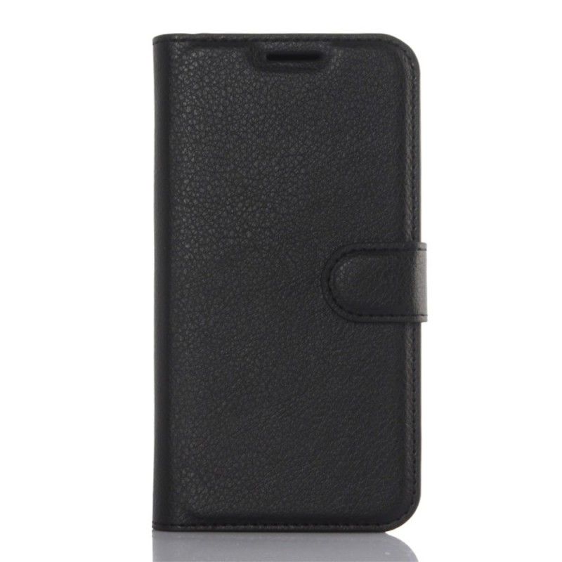 Lederhüllen Samsung Galaxy S7 Schwarz Klassisch