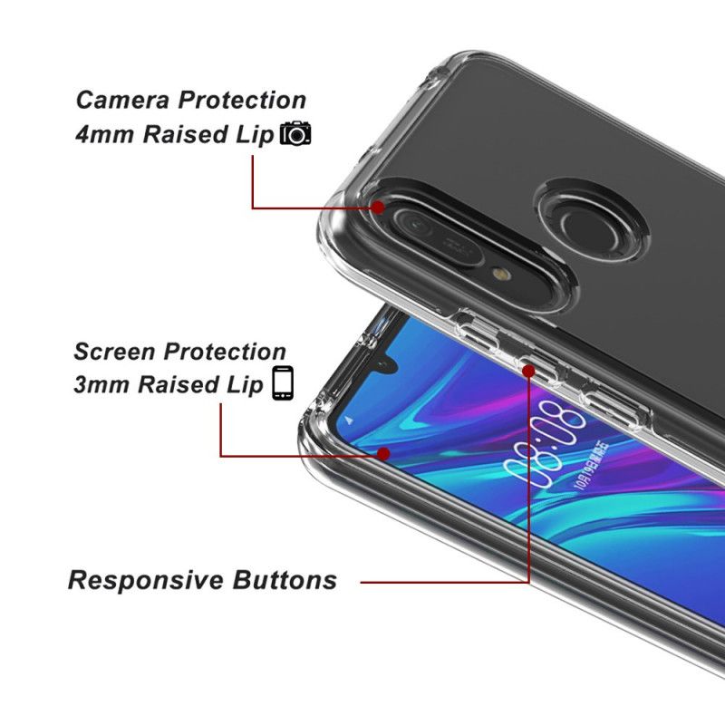 Hülle Für Honor 8A Transparentes Flexibles Silikon