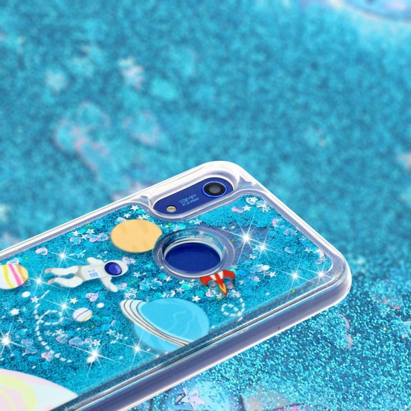 Hülle Honor 8A Glitzerastronaut