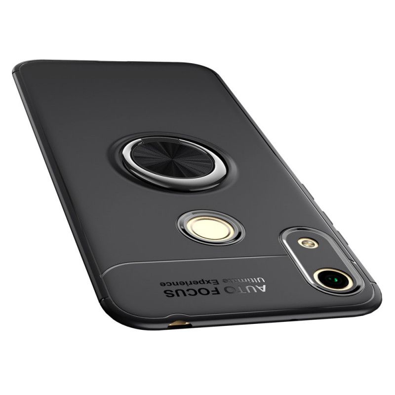 Hülle Honor 8A Schwarz Ultramagnetischer Ring