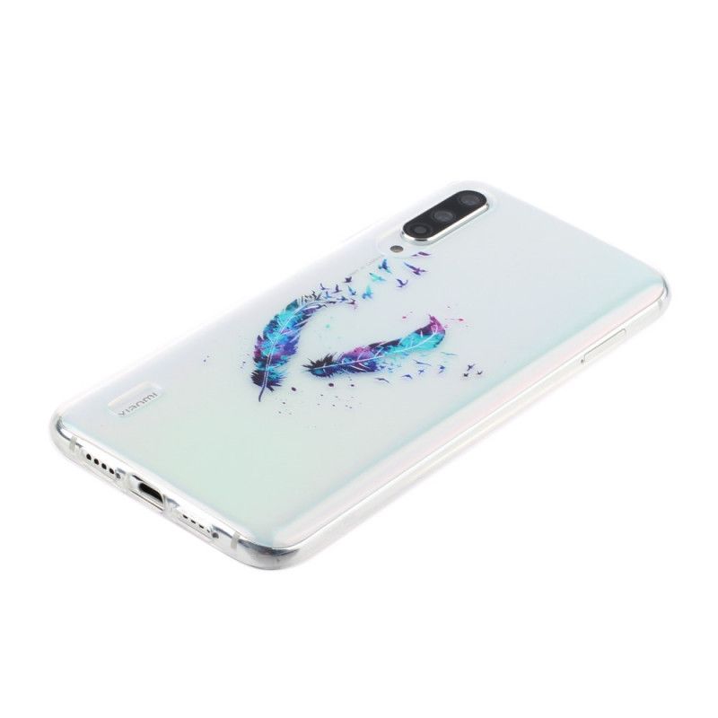 Hülle Für Xiaomi Mi A3 Transparente Federn