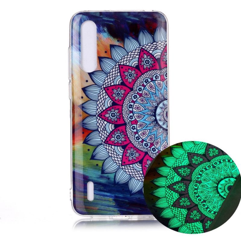 Hülle Xiaomi Mi A3 Fluoreszierendes Farbiges Mandala