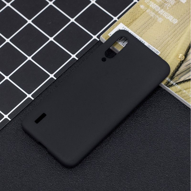 Hülle Xiaomi Mi A3 Schwarz Flexible Silikonbonbonfarbe