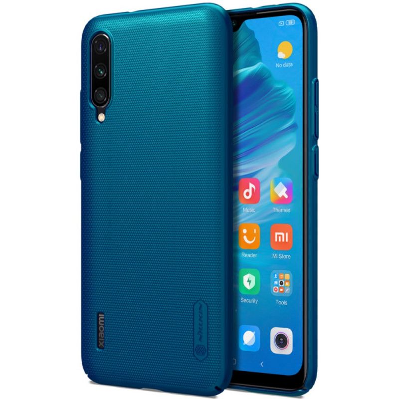 Hülle Xiaomi Mi A3 Schwarz Starrer Gefrosteter Nillkin