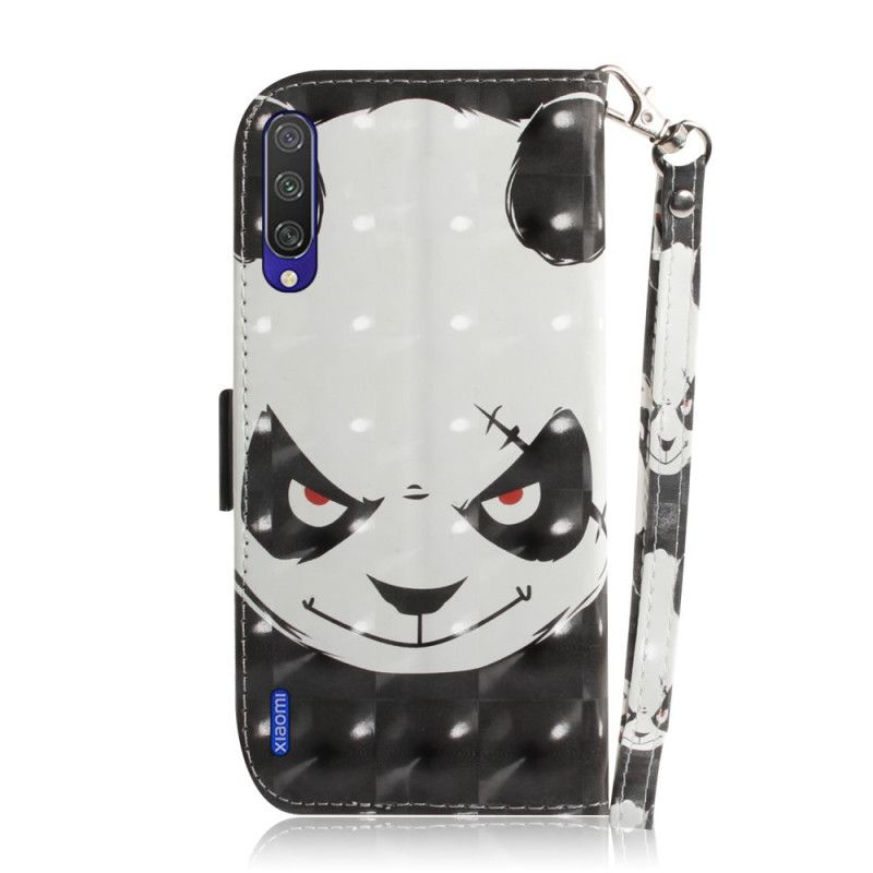 Lederhüllen Xiaomi Mi A3 Handyhülle Wütender Panda Mit Tanga