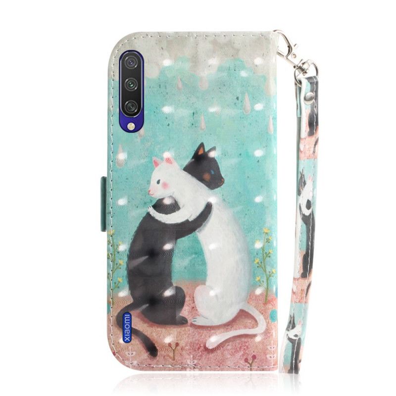 Lederhüllen Xiaomi Mi A3 Katzenfreunde Mit Tanga