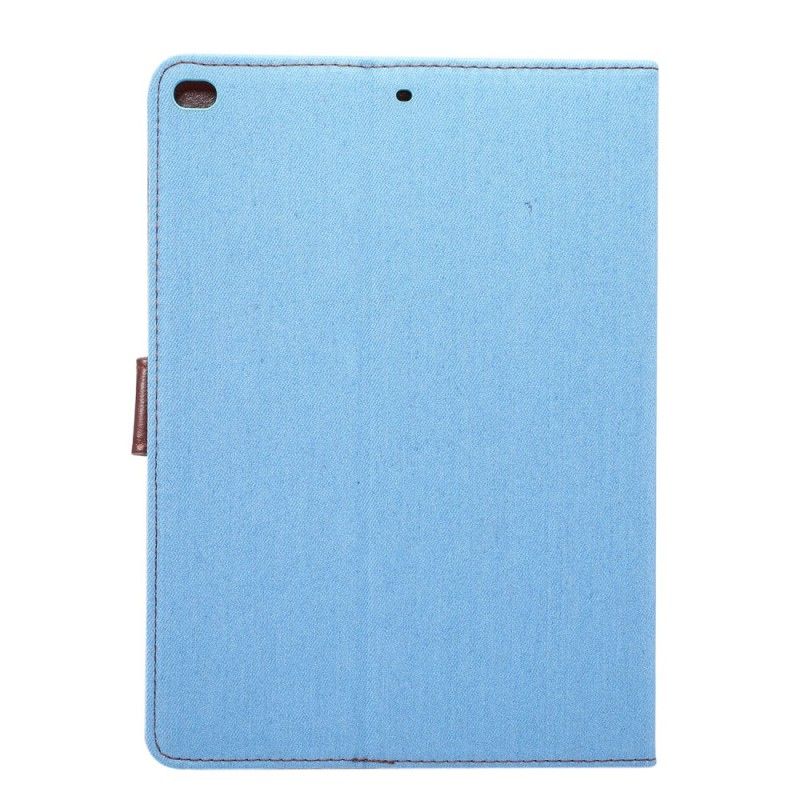 Lederhüllen Für iPad Air / Air 2 Dunkelblau Zweifarbige Jeans