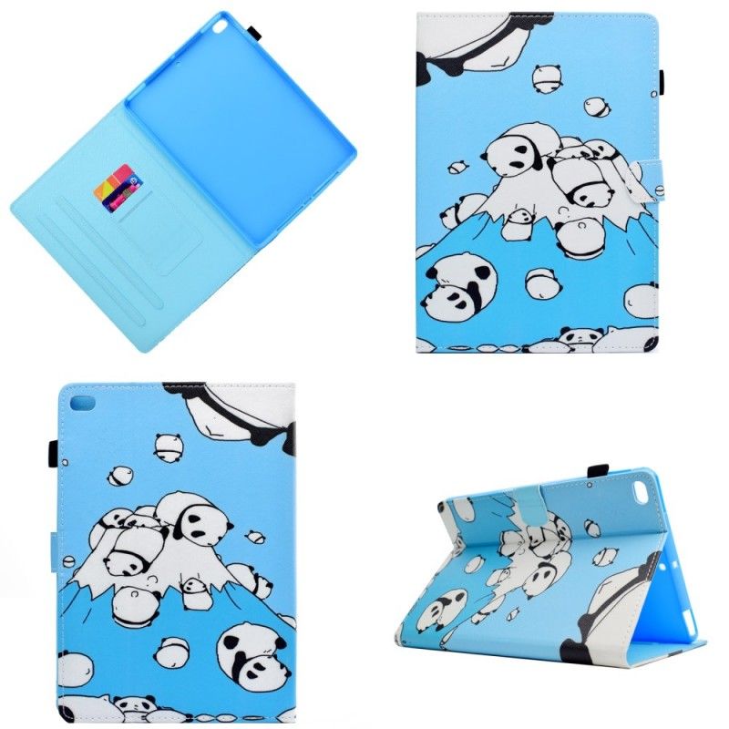 Lederhüllen iPad Air / Air 2 Pandas Am Berg