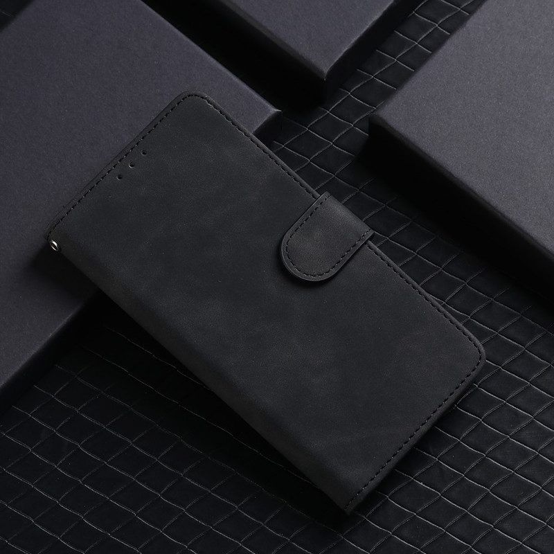 Flip Case Für Xiaomi 12 Pro Mit Kordel Strappy Skin-touch