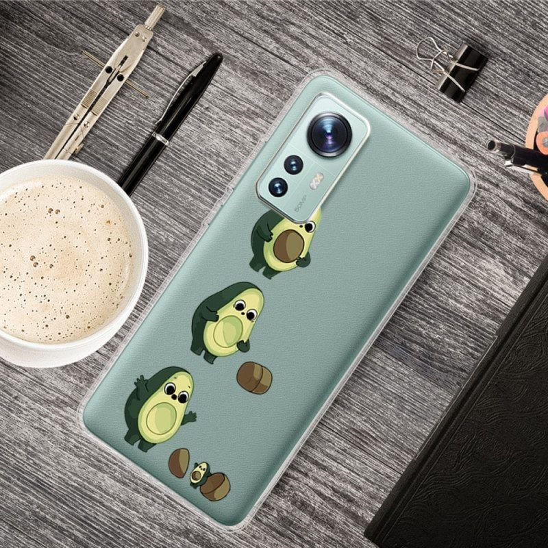 Handyhülle Für Xiaomi 12 Pro Silikon-avocado-leben