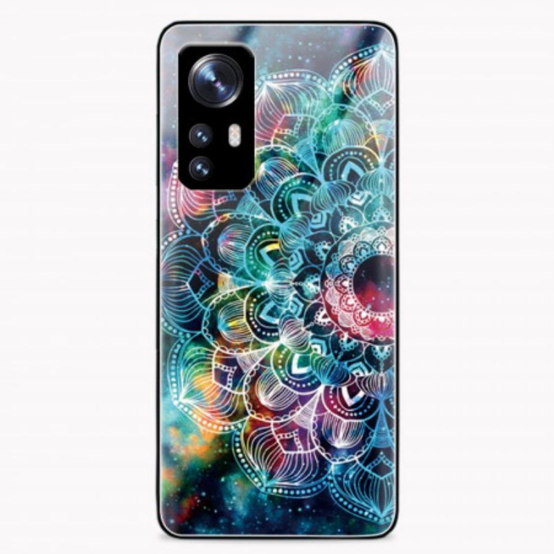 Hülle Für Xiaomi 12 Pro Mandala-gehärtetes Glas