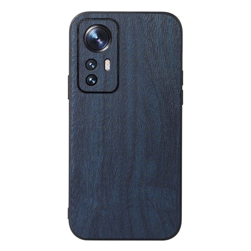 Hülle Für Xiaomi 12 Pro Stil: Leder In Holzoptik