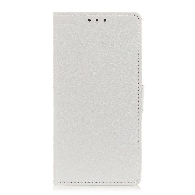 Lederhüllen Für Xiaomi 12 Pro Einfacher Glänzender Ledereffekt