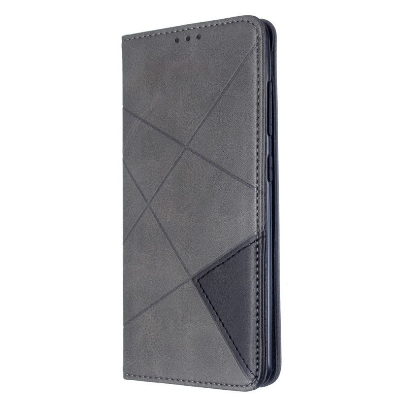 Flip Case Samsung Galaxy A51 Schwarz Künstlerstil