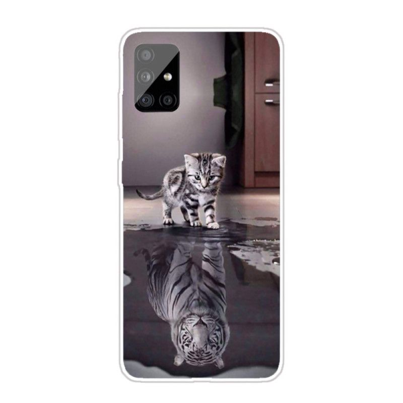 Hülle Für Samsung Galaxy A51 Ernest Den Tiger