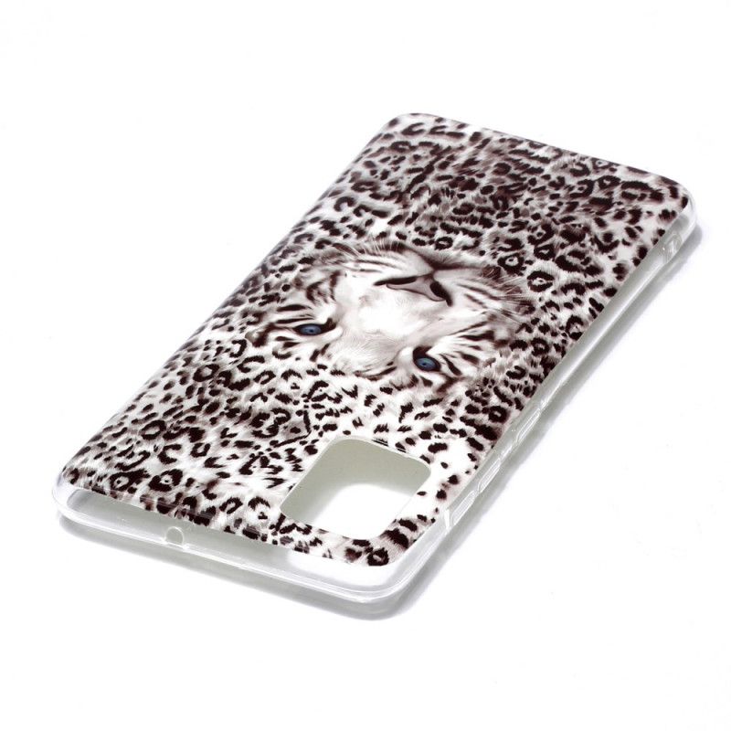 Hülle Für Samsung Galaxy A51 Fluoreszierender Leopard