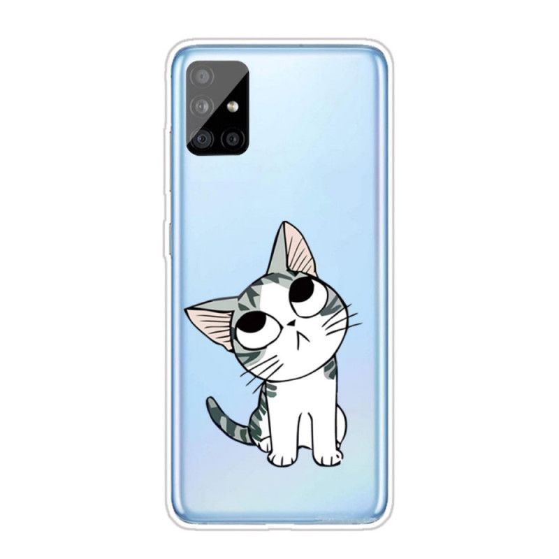 Hülle Samsung Galaxy A51 Charmante Katze