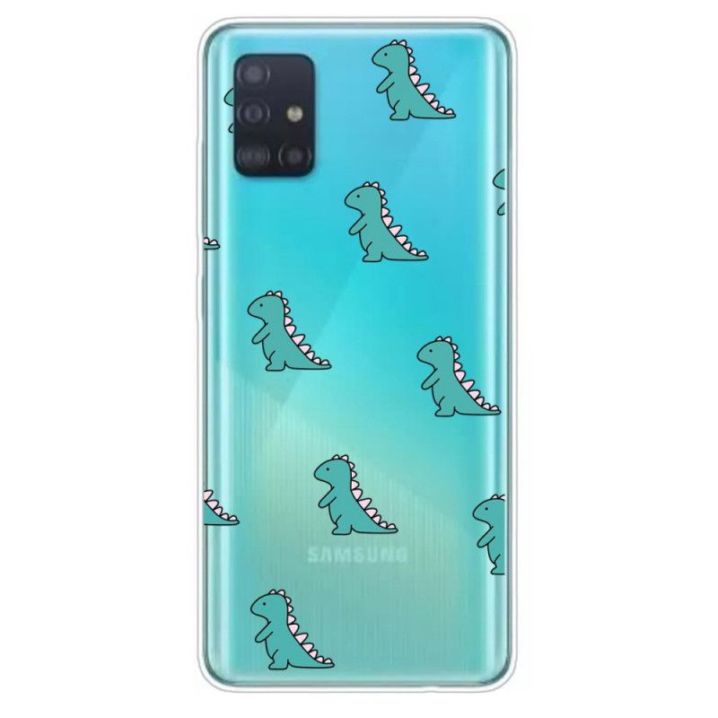 Hülle Samsung Galaxy A51 Dinosaurier