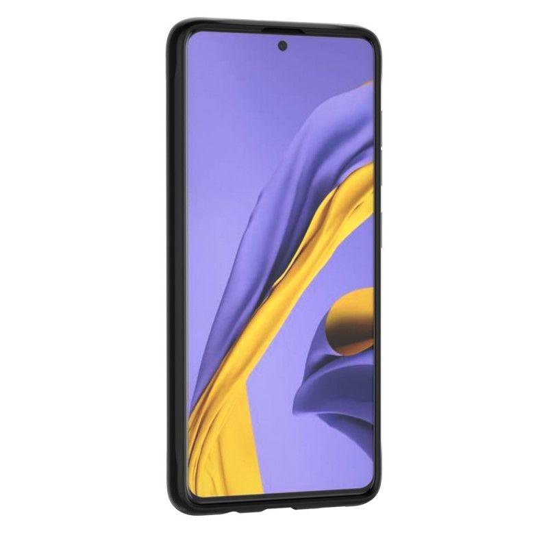 Hülle Samsung Galaxy A51 Schwarz Abgeschrägte Hybridkanten