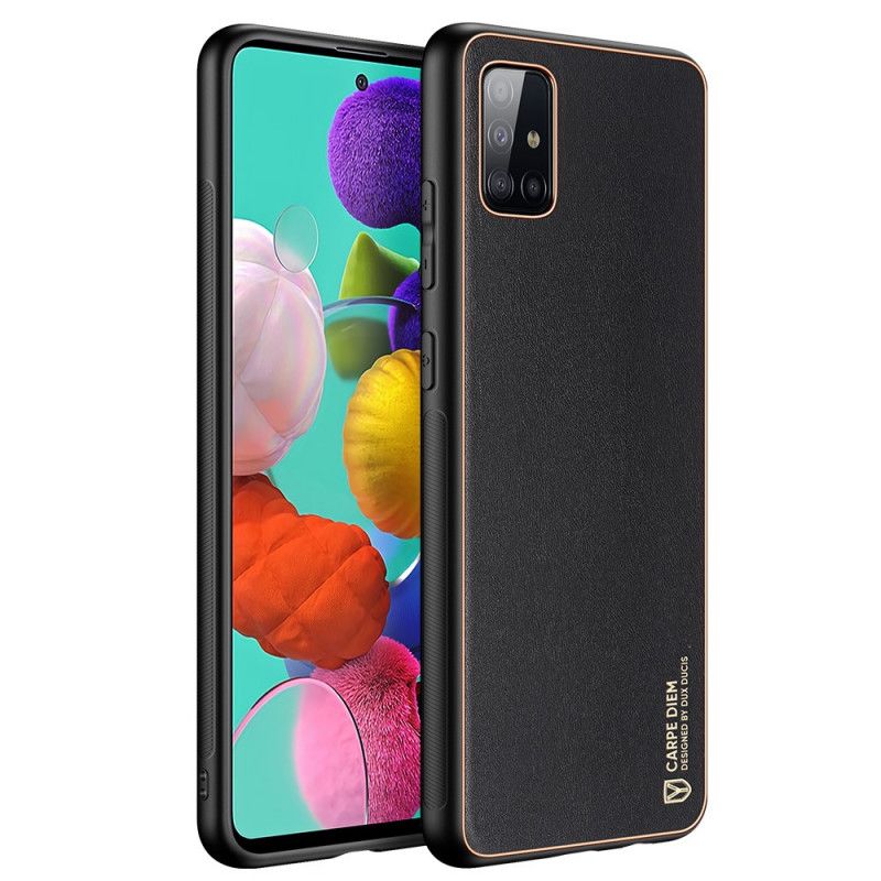 Hülle Samsung Galaxy A51 Schwarz Dux Ducis Der Yolo-Serie