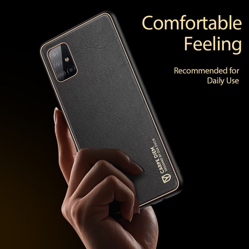Hülle Samsung Galaxy A51 Schwarz Dux Ducis Der Yolo-Serie