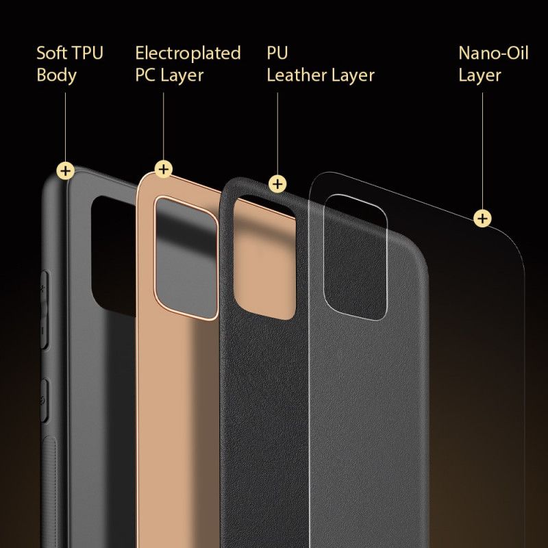 Hülle Samsung Galaxy A51 Schwarz Dux Ducis Der Yolo-Serie