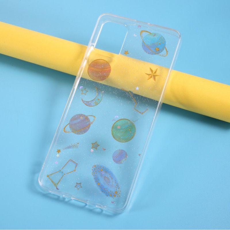 Hülle Samsung Galaxy A51 Transparent Handyhülle Epoxidplanet