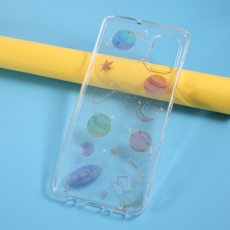 Hülle Samsung Galaxy A51 Transparent Handyhülle Epoxidplanet