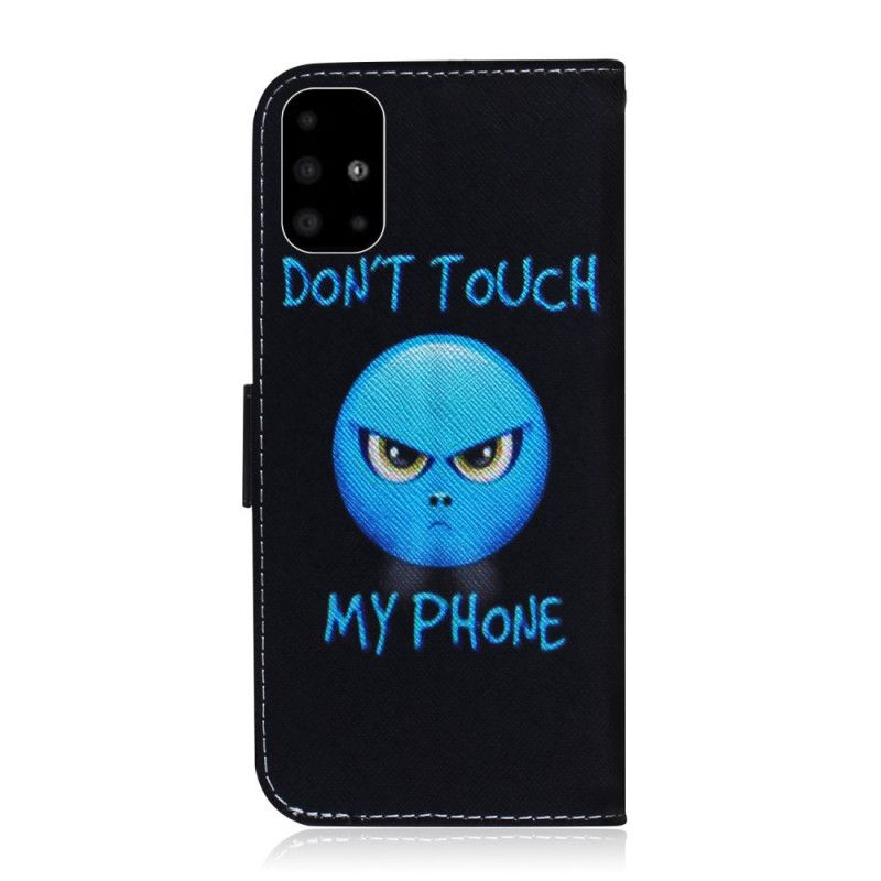 Lederhüllen Für Samsung Galaxy A51 Emoji-Telefon