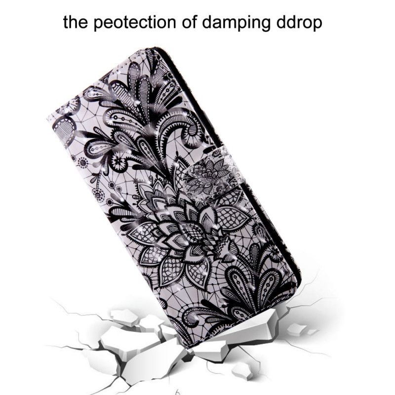Lederhüllen Für Samsung Galaxy A51 Vollständig Spitze