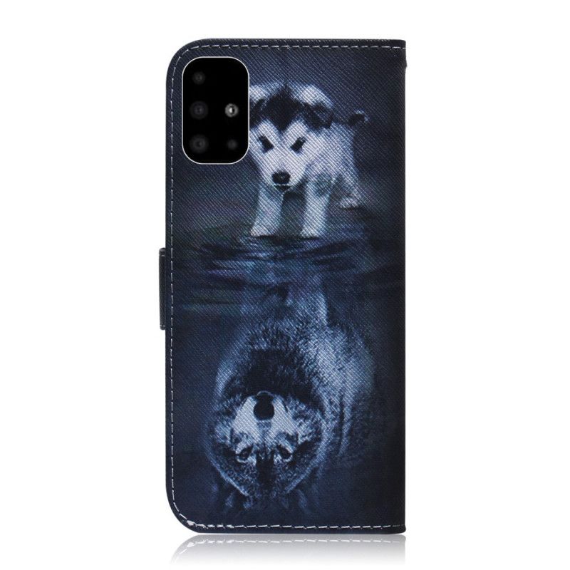 Lederhüllen Samsung Galaxy A51 Ernesto Der Wolf