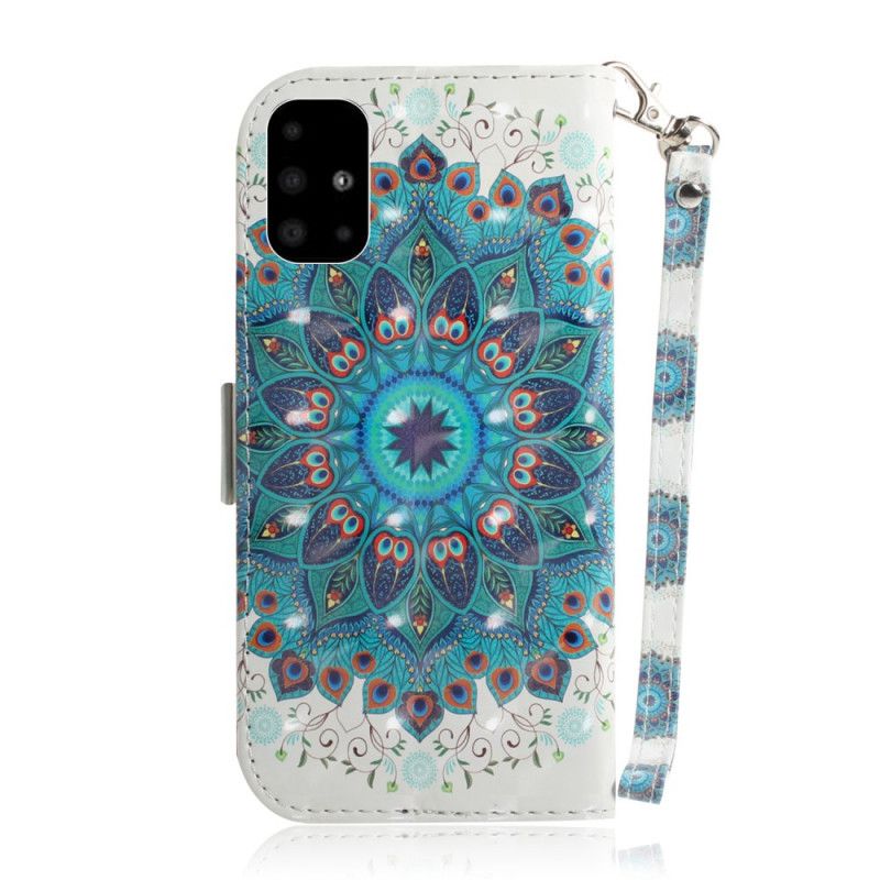 Lederhüllen Samsung Galaxy A51 Meisterhaftes Mandala Mit Tanga