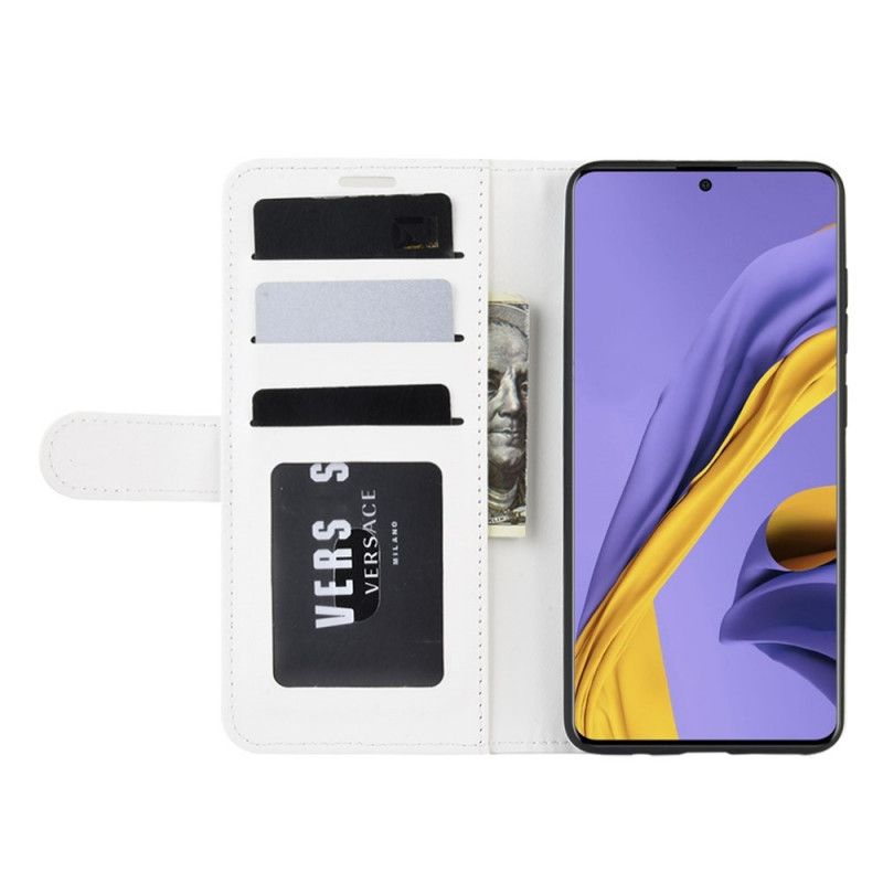 Lederhüllen Samsung Galaxy A51 Schwarz Ultra-Kunstleder