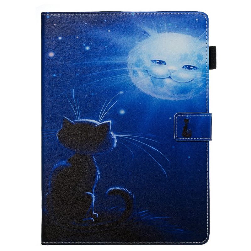 Case Samsung Galaxy Tab S6 Katze Im Mondlicht