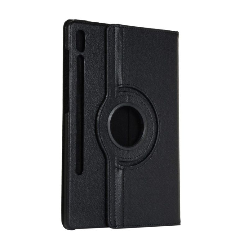 Case Samsung Galaxy Tab S6 Schwarz 360 ° Drehbares Litschi-Enkay-Kunstleder