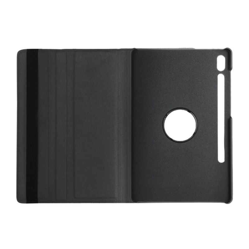 Case Samsung Galaxy Tab S6 Schwarz 360 ° Drehbares Litschi-Enkay-Kunstleder