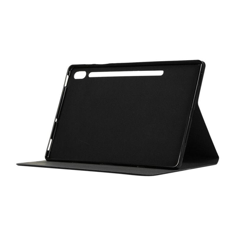 Case Samsung Galaxy Tab S6 Schwarz Enkay Jeans Stoff