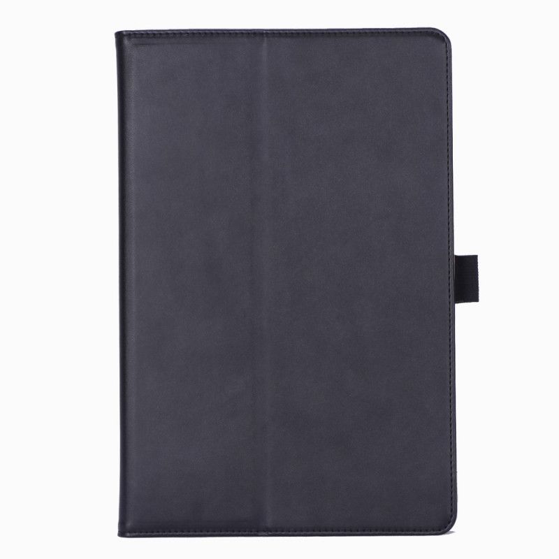 Case Samsung Galaxy Tab S6 Schwarz Lederart Mit Riemen