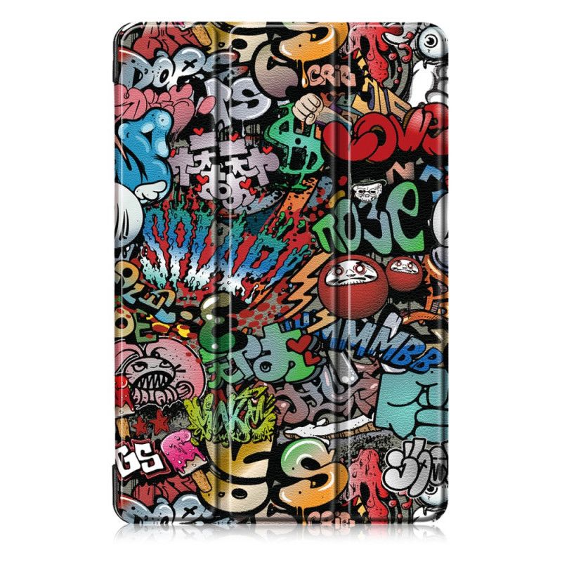 Smart Case Samsung Galaxy Tab S6 Graffiti-Stifthalter