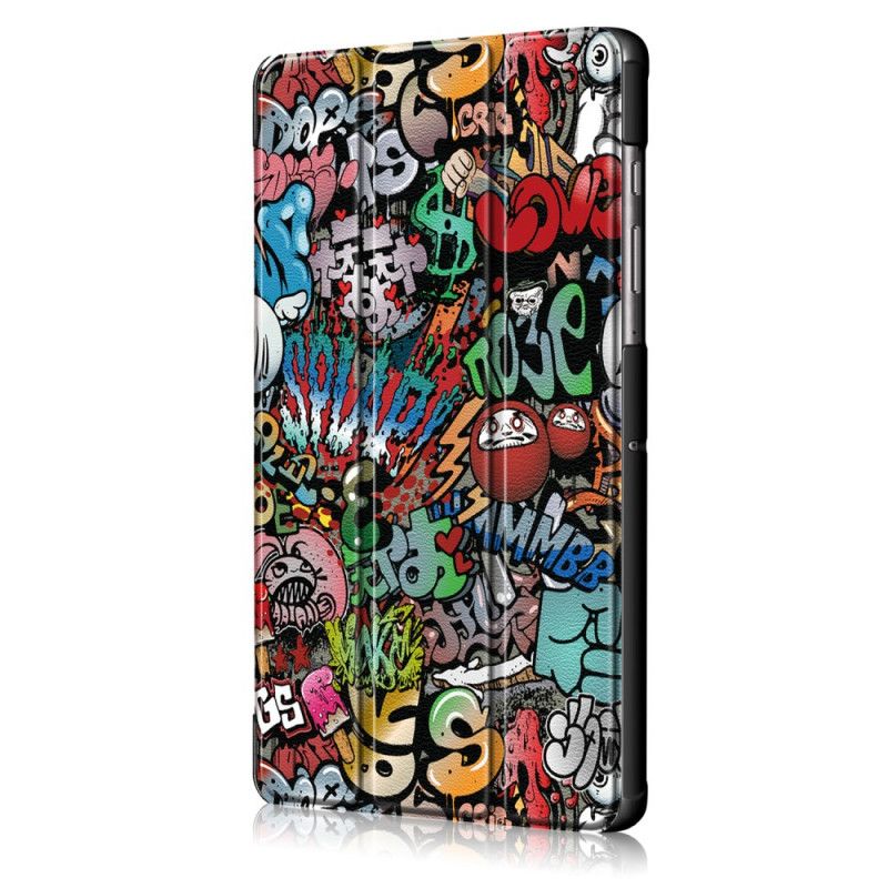Smart Case Samsung Galaxy Tab S6 Graffiti-Stifthalter