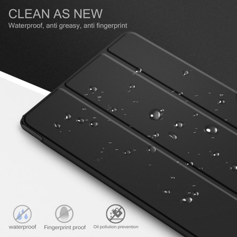 Smart Case Samsung Galaxy Tab S6 Grau Dreifach Gefalteter Stifthalter