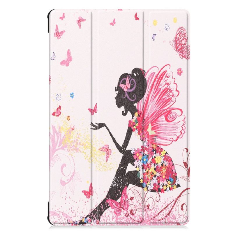 Smart Case Samsung Galaxy Tab S6 Kunstleder Blumenfee