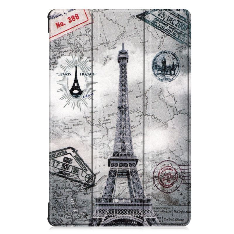 Smart Case Samsung Galaxy Tab S6 Retro Eiffelturm