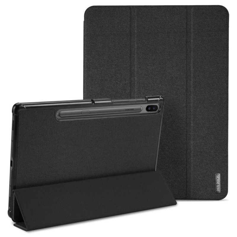 Smart Case Samsung Galaxy Tab S6 Schwarz Domo Serie Dux-Ducis