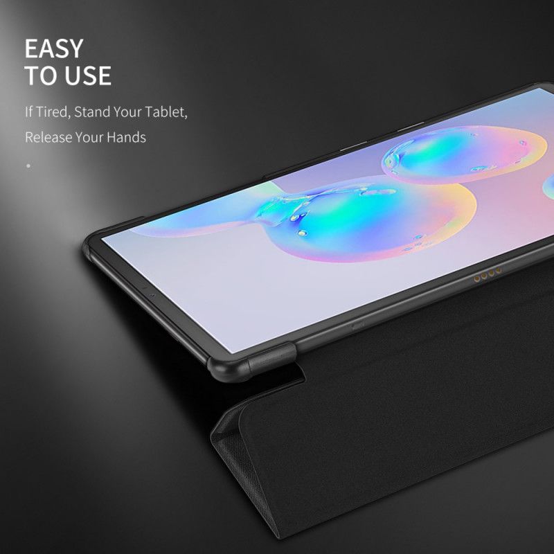 Smart Case Samsung Galaxy Tab S6 Schwarz Domo Serie Dux-Ducis