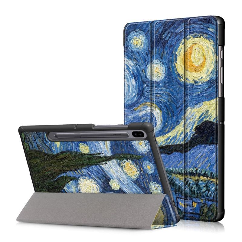 Smart Case Samsung Galaxy Tab S6 Sternennacht-Stifthalter