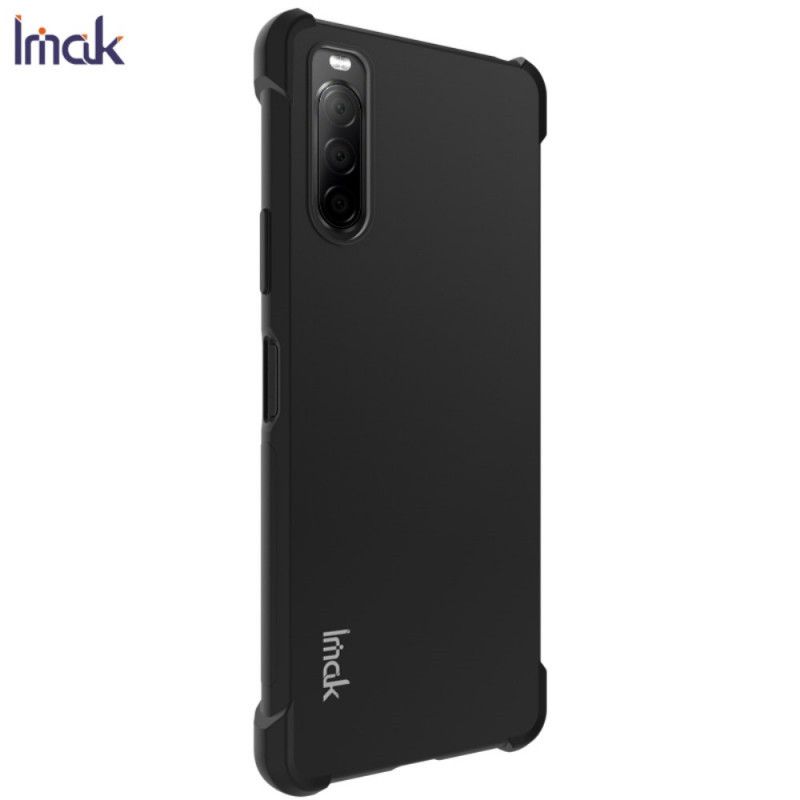 Hülle Sony Xperia 10 II Schwarz Imak Seidig